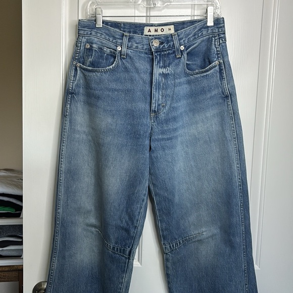 EUC AMO women’s Sandra Baggy in Cherry Bomb size 26 - Picture 2 of 11